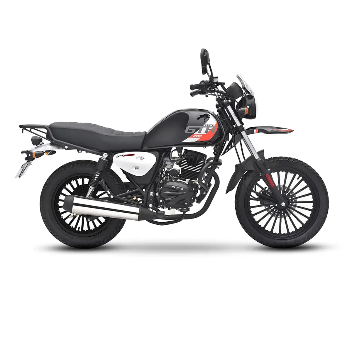 Мотоцикл FORTE SK200, синій