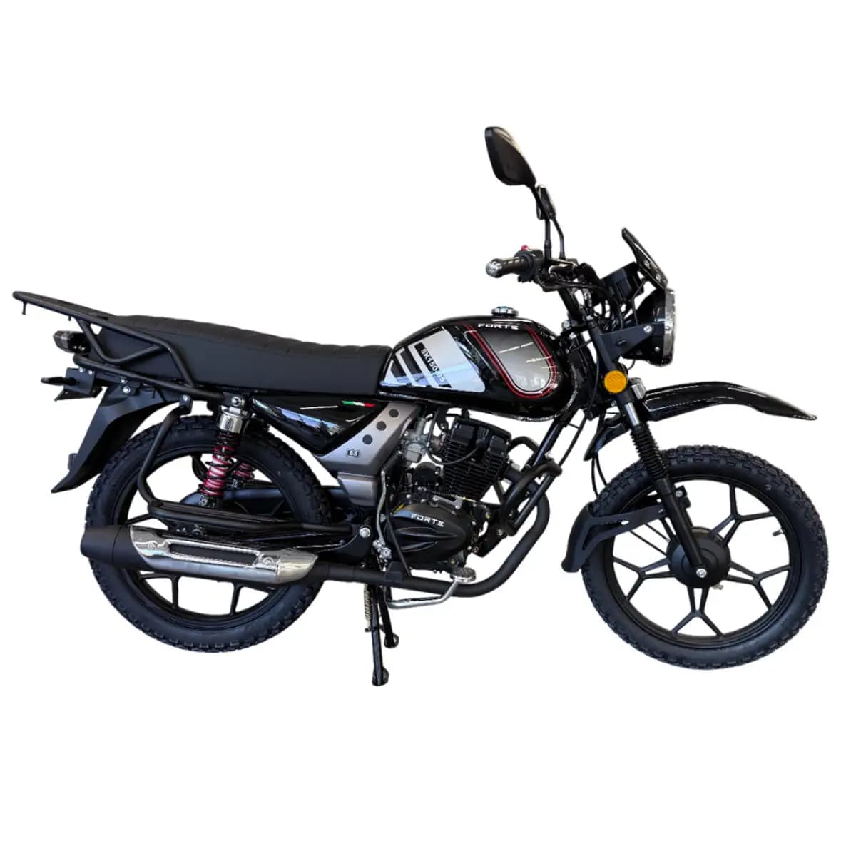 Мотоцикл FORTE SK150-B5Y, Чорний