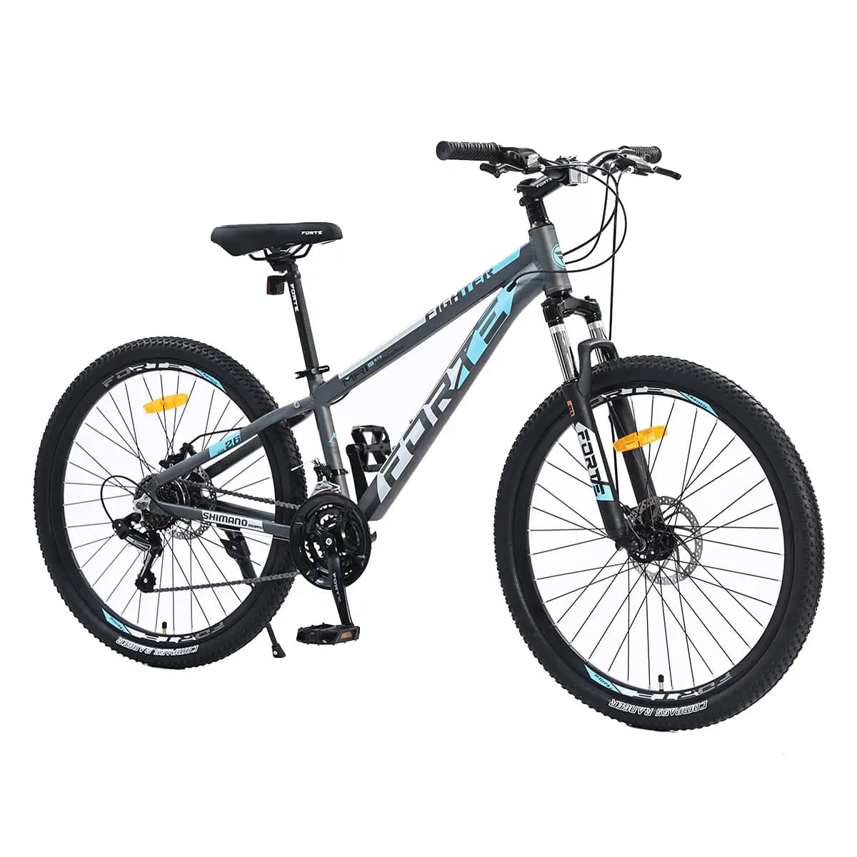 Велосипед FORTE FIGHTER 25.2613-04S, к26" р13" алюміній, сірий