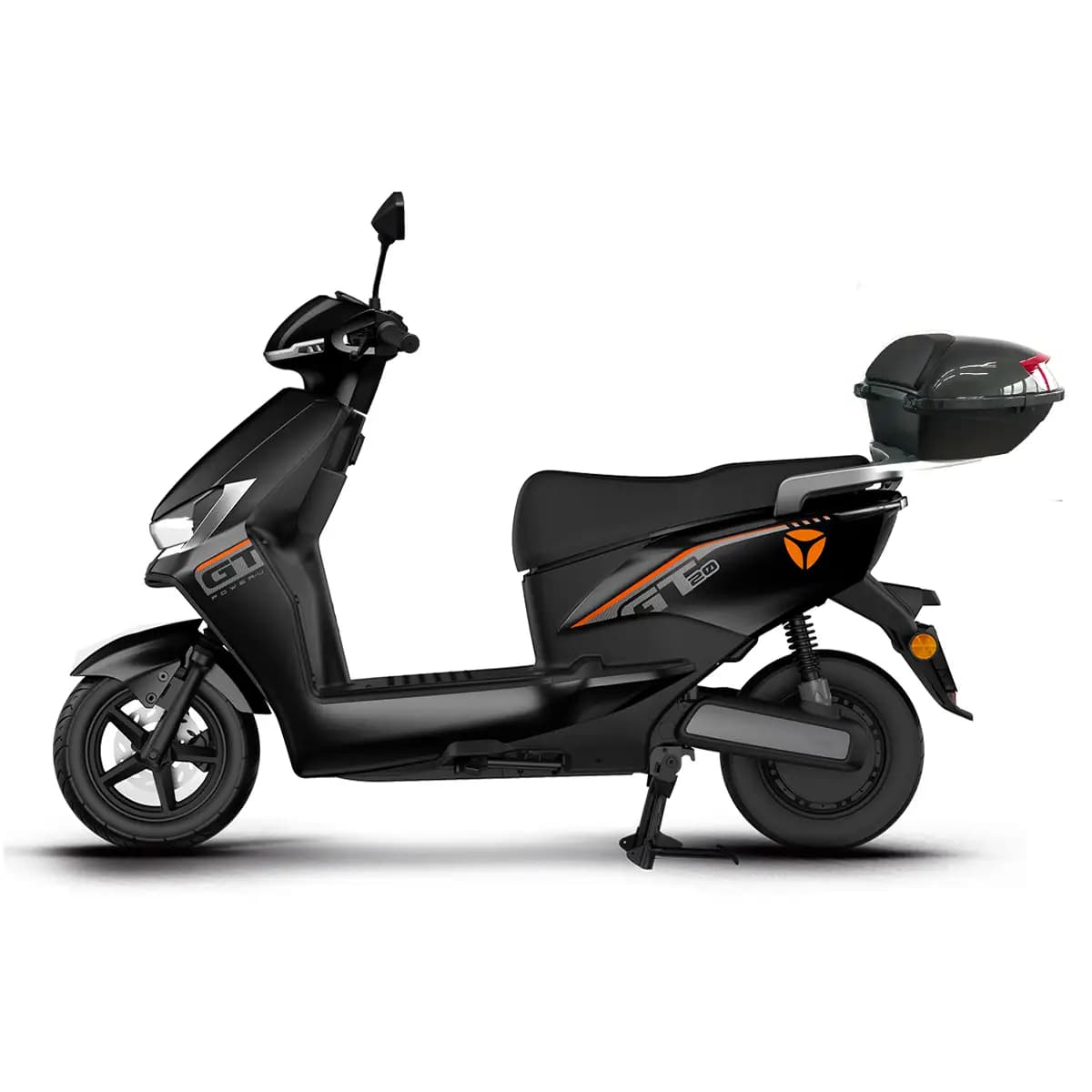 Скутер акумуляторний YADEA GT20, чорний +кофр з 4х частин