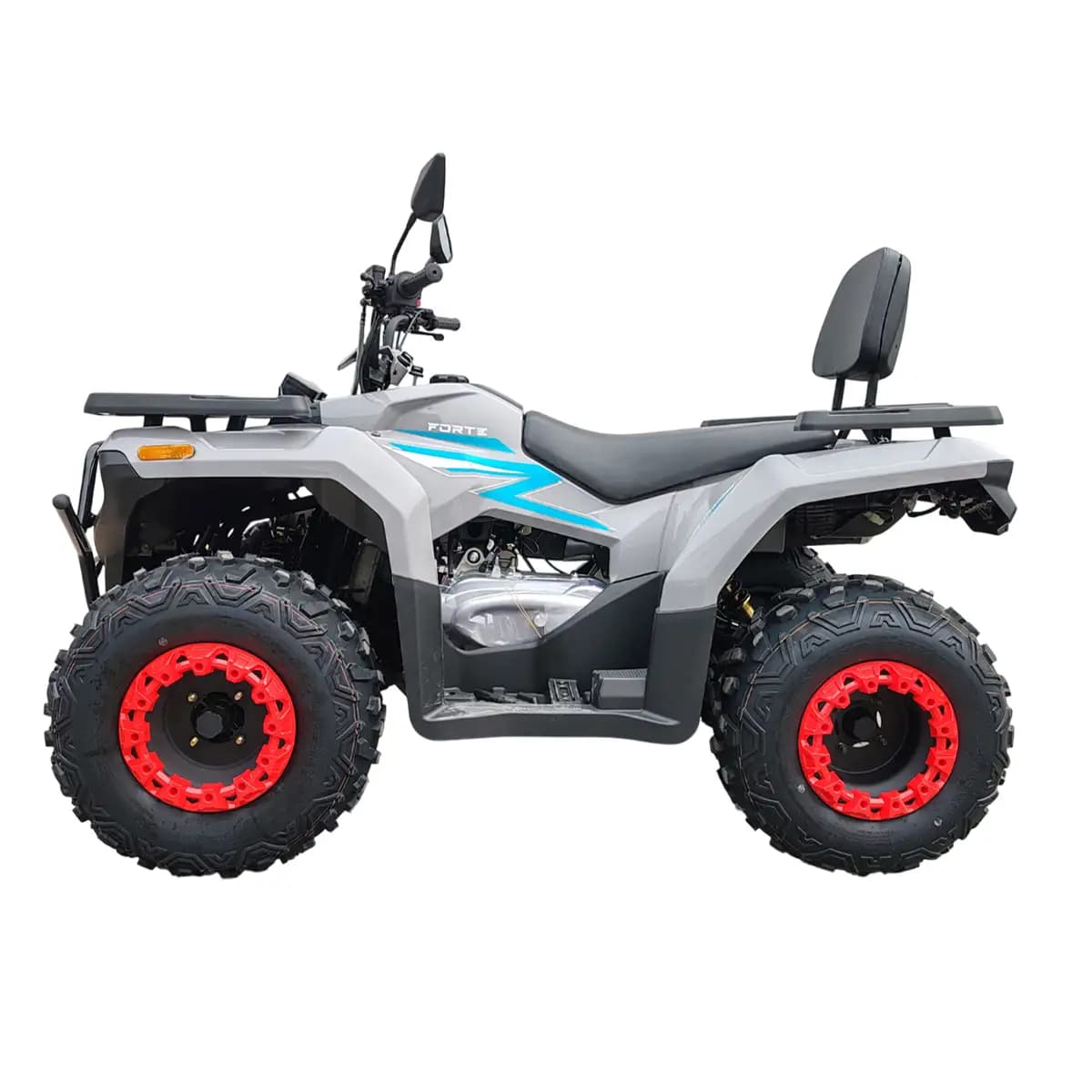 Квадроцикл FORTE ATV200BS-K, сiрий