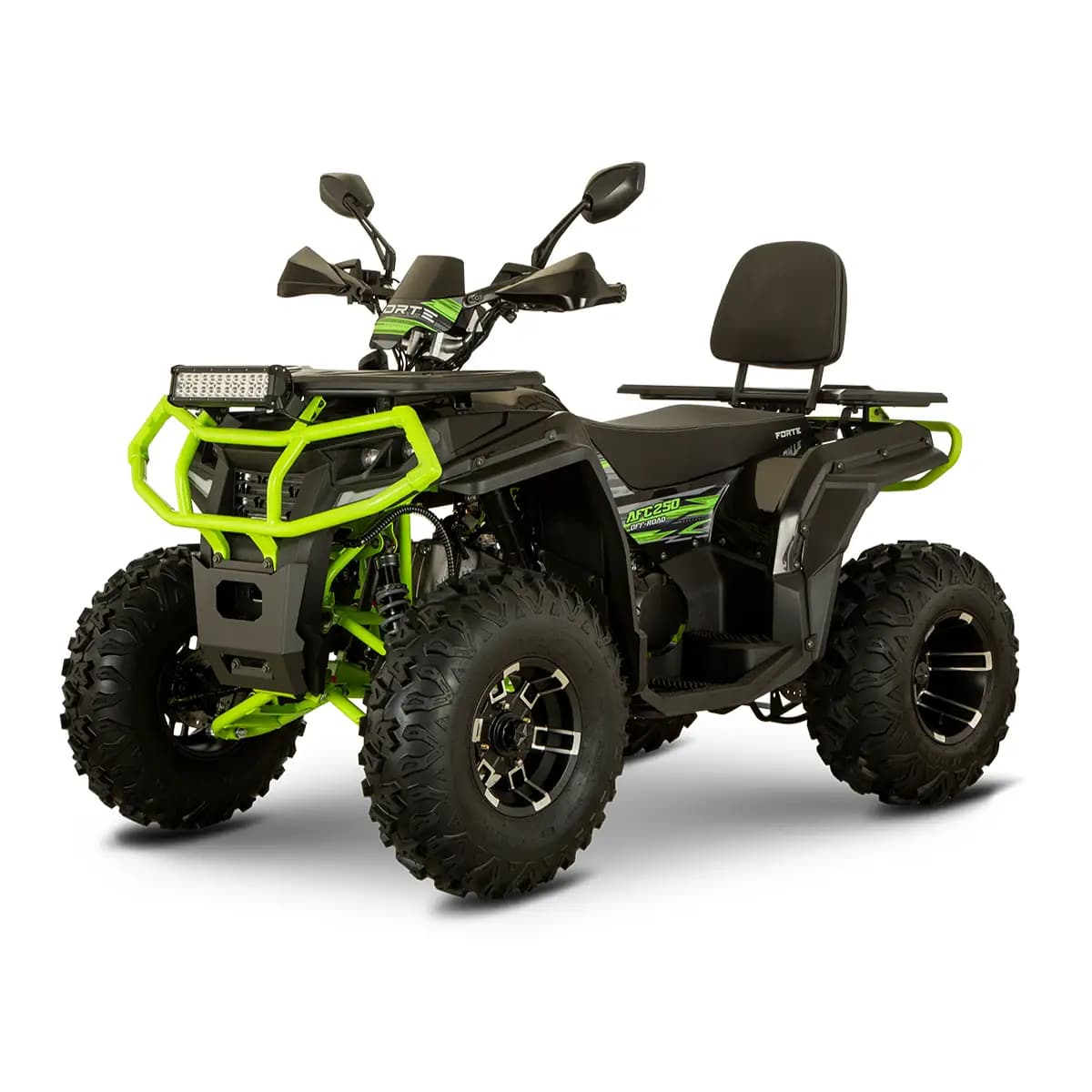 Квадроцикл FORTE AFC250 PRO, чорно-зелений
