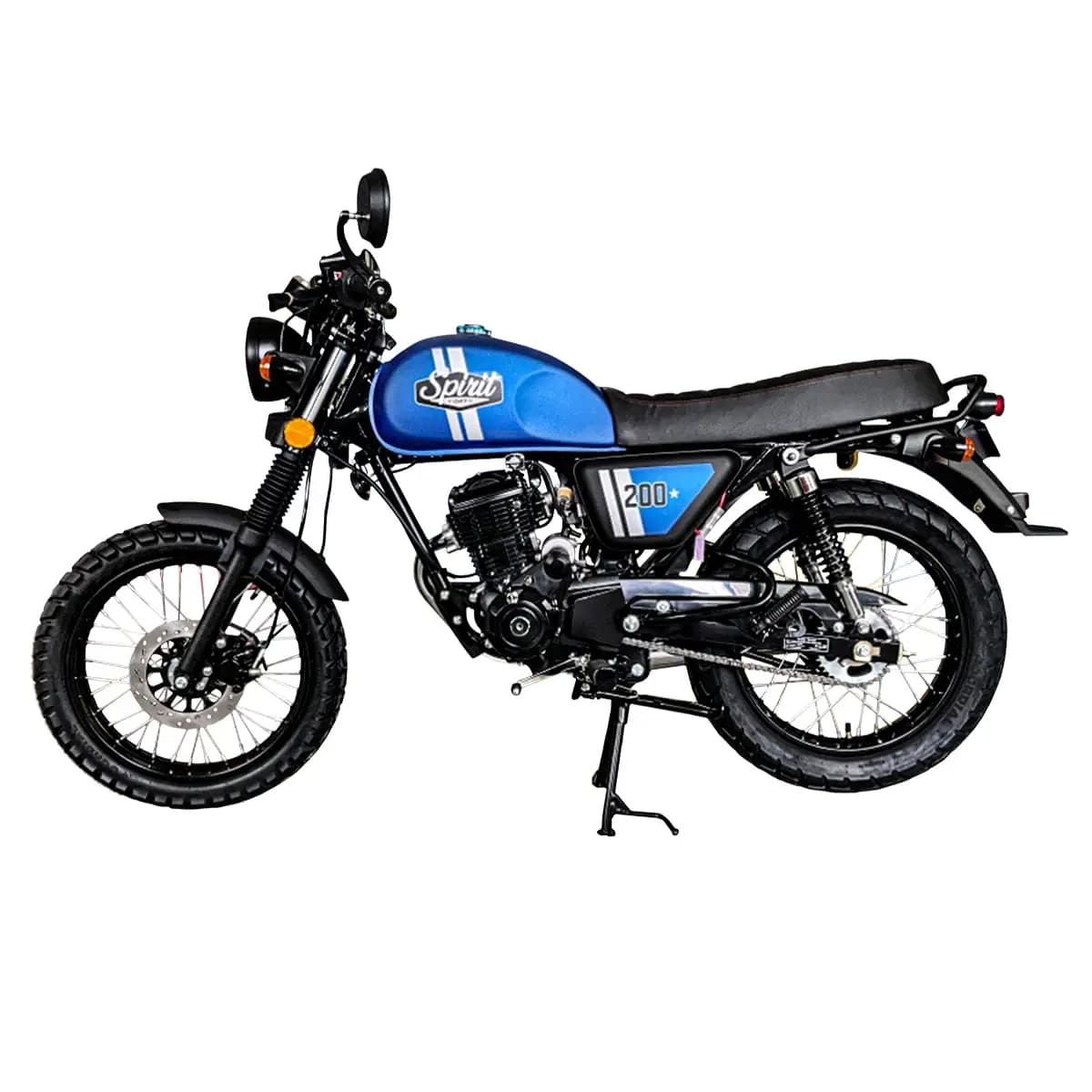 Мотоцикл FORTE SK200, чорний