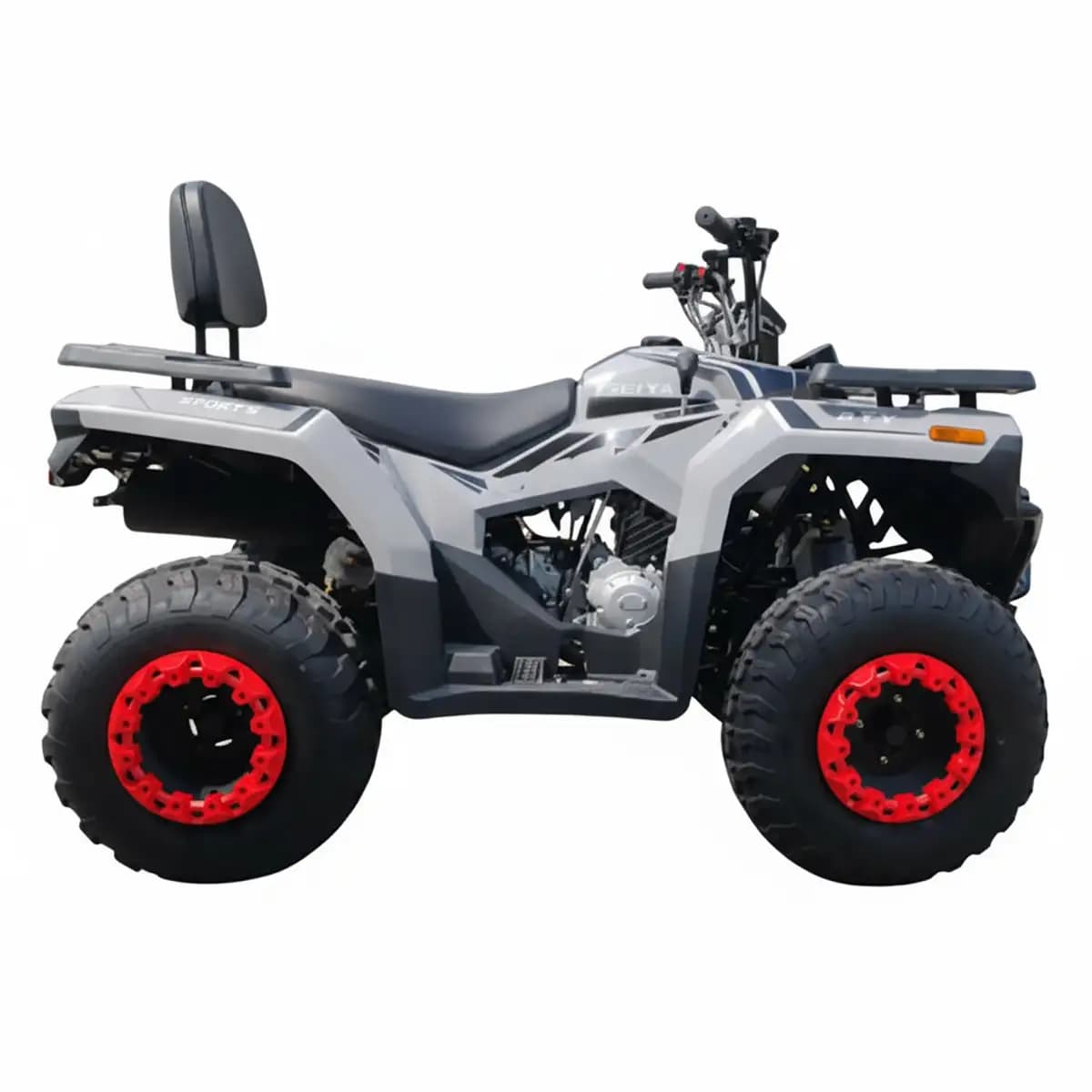 Квадроцикл FORTE ATV200BS PRO, сiрий