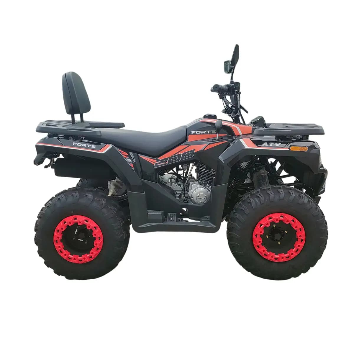 Квадроцикл FORTE ATV200BS PRO, чорний