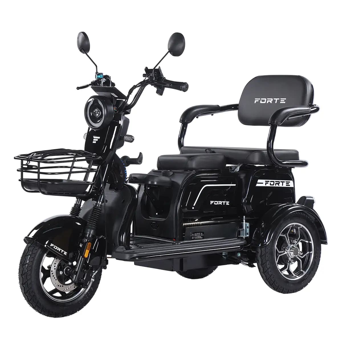 Трицикл акумуляторний FORTE FAMILY-WN1072G, чорний