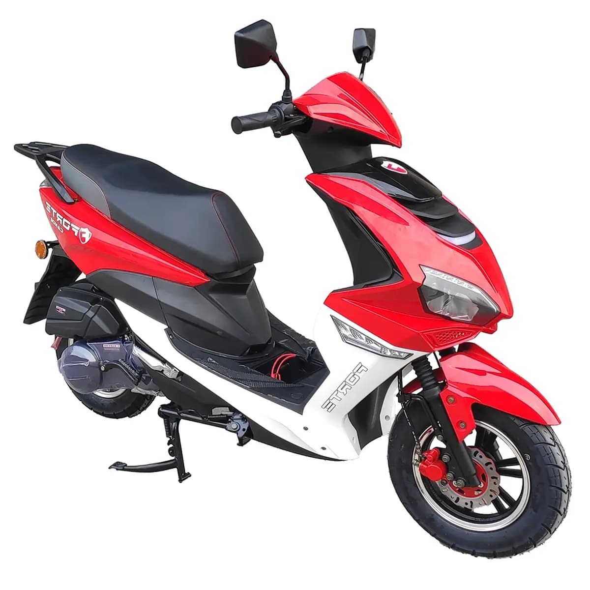 Скутер бензиновий FORTE CANOE 150CC червоний — фото 1