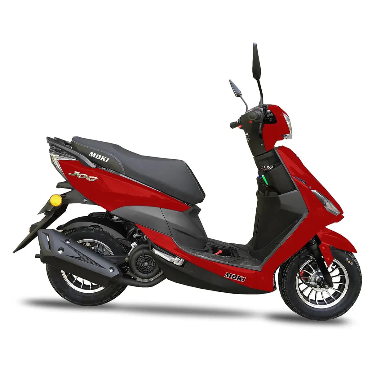 Скутер бензиновий FORTE NEW JOG 80CC червоний — фото 1