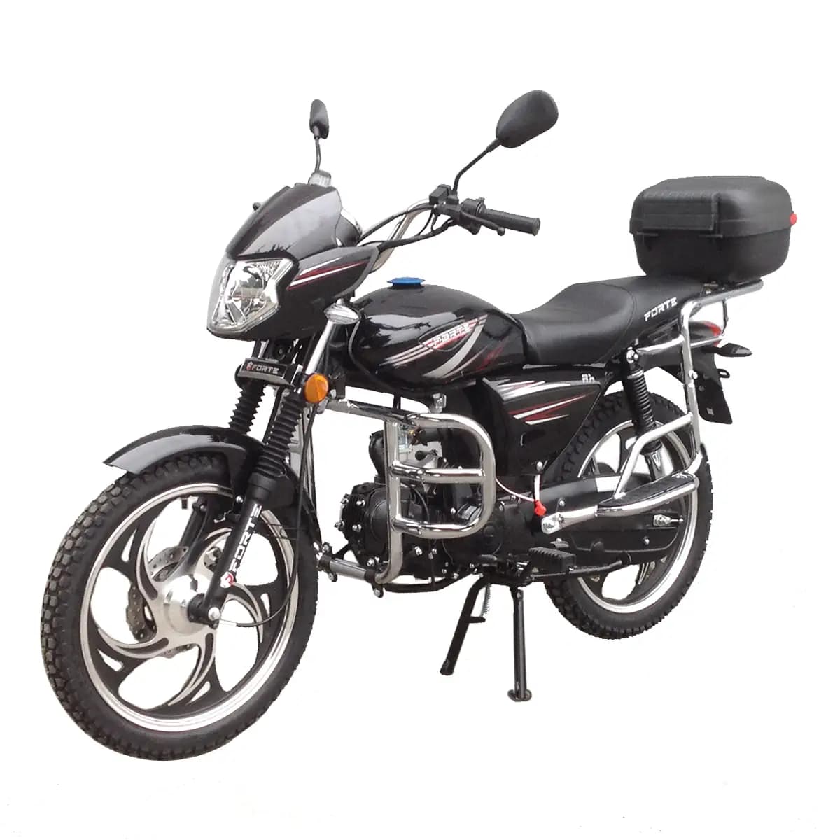 Мотоцикл FORTE ALFA NEW FT125-RX чорний