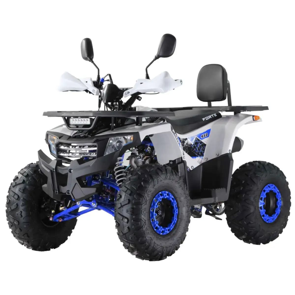 Квадроцикл FORTE ATV125F біло-синій — фото 1