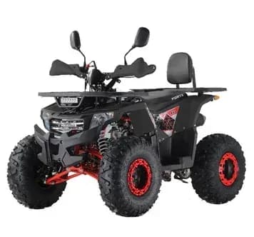 Квадроцикл FORTE ATV125F чорно-червоний