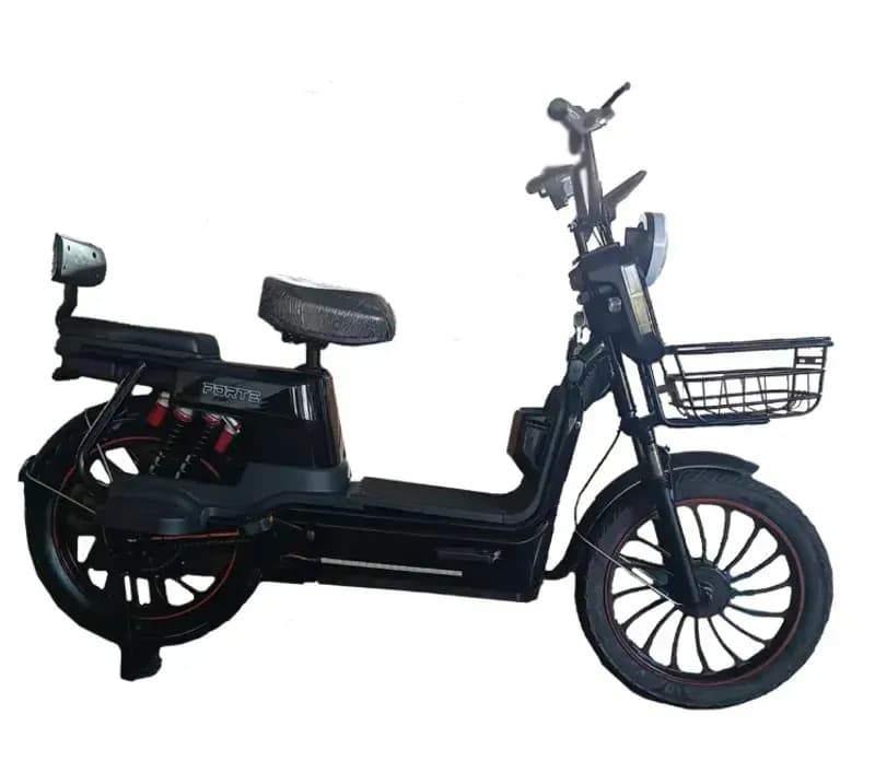 Велоскутер акумуляторний WIND, чорний (+Акумулятор 12V20A/25А 5шт) — фото 1