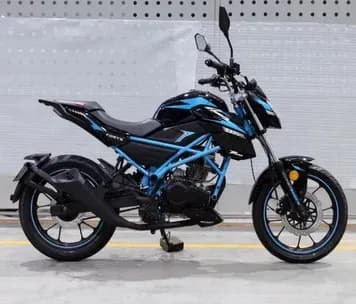 Мотоцикл FORTE PUMA, Синій