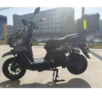 Скутер акумуляторний FORTE UNICORN-EV, чорно-сірий, термобокс (138252)