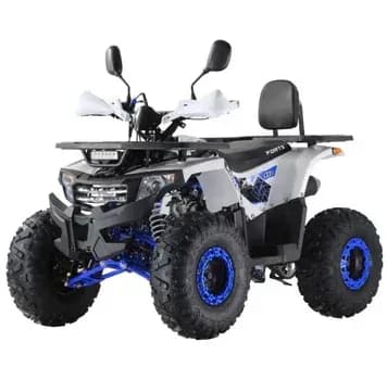Квадроцикл FORTE ATV125F біло-синій