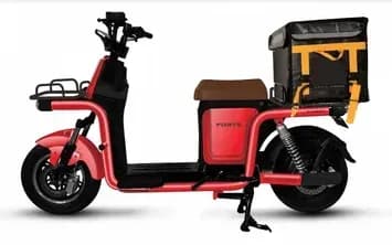 Велоскутер акумуляторний FORTE CRUISE, Червоний (+Акумулятор 12V20A/25А 6шт)