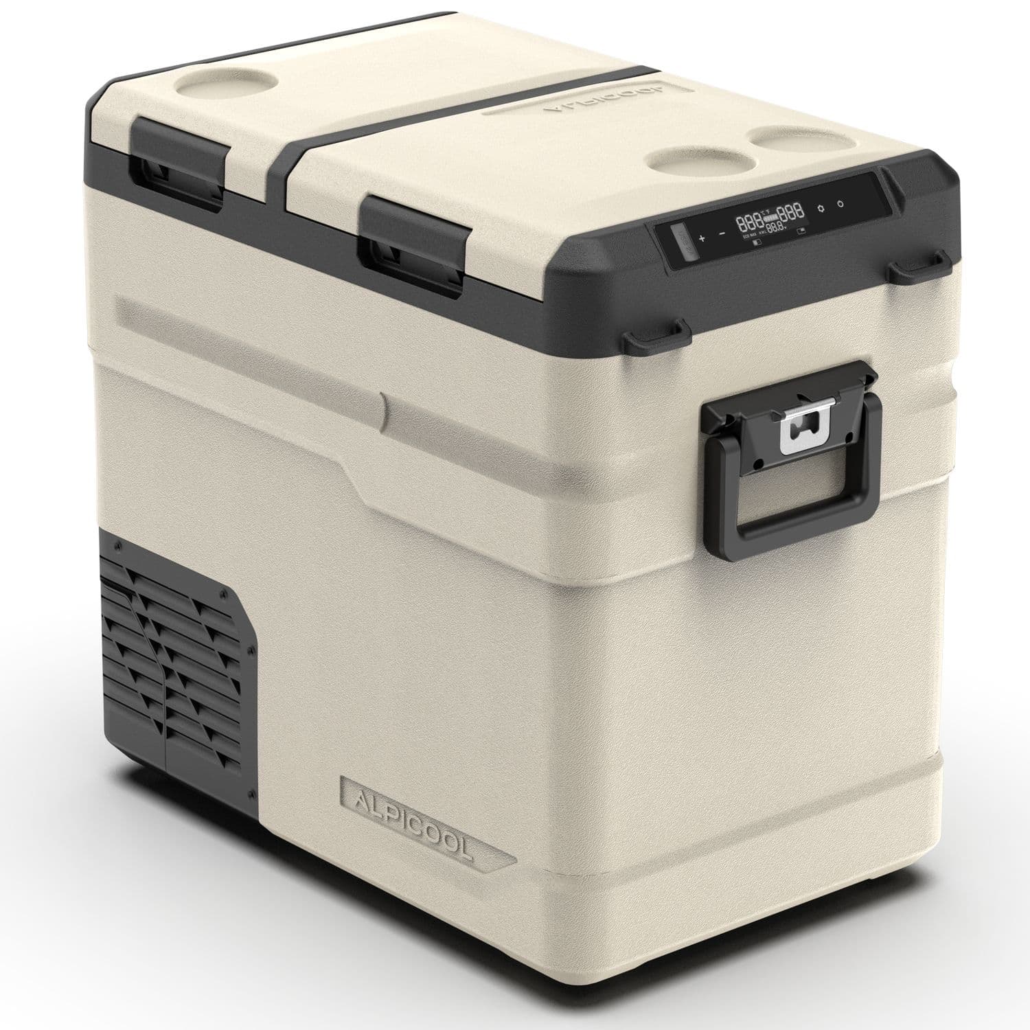 Компресорний автохолодильник Alpicool TGS55 (55 літрів). Двокамерний. До -20℃, (12, 24, 220 вольт) — фото 1