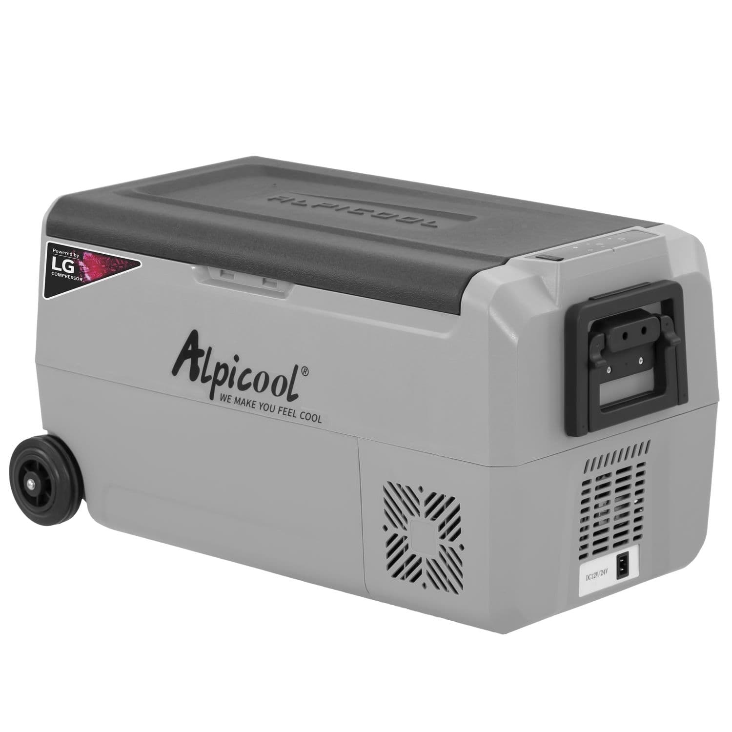 Компресорний автохолодильник Alpicool T36 (LG). 34 літри. Двокамерний. До -20℃. (12, 24, 220 вольт) — фото 1