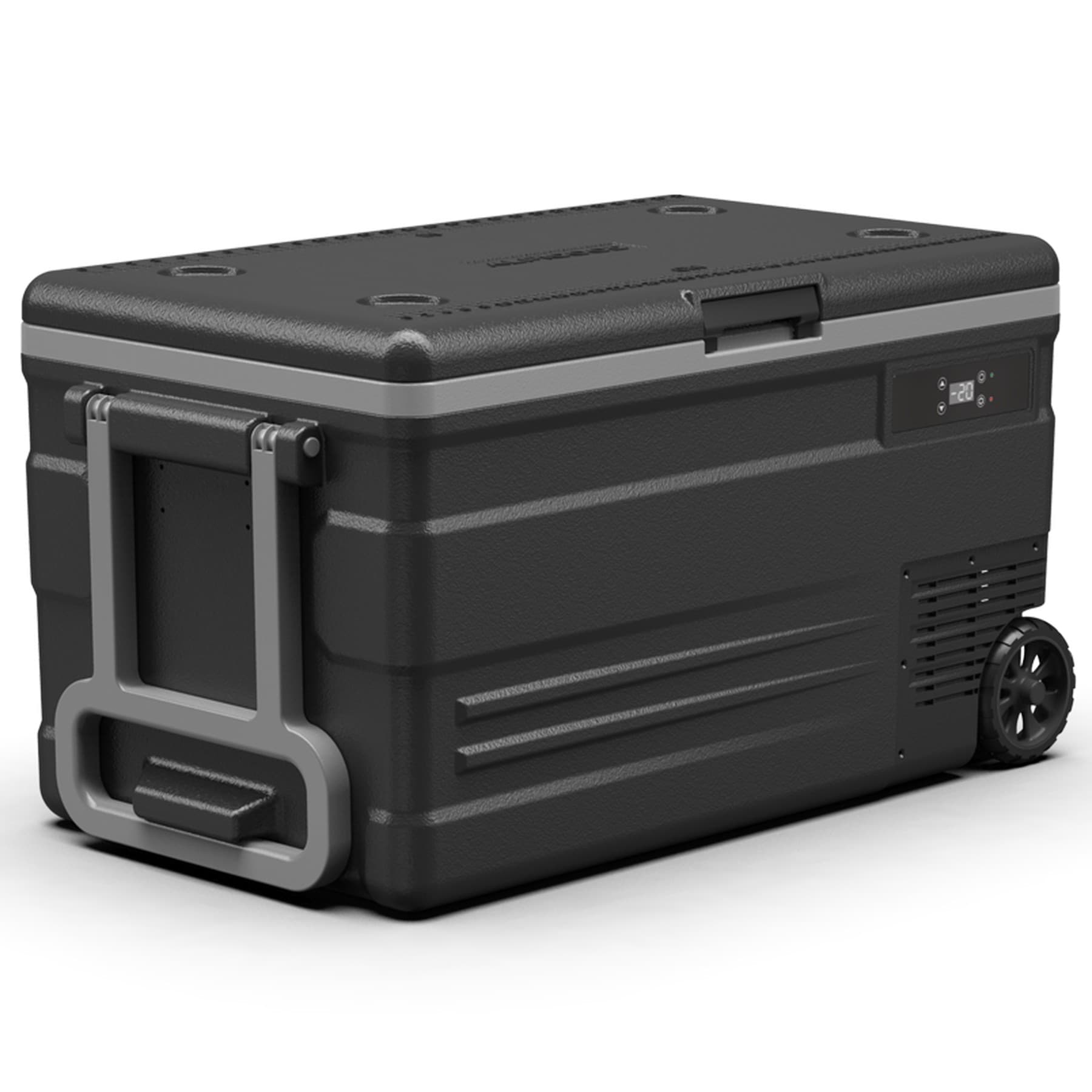 Компресорний автохолодильник Alpicool U75 (74 літри). До -20℃. (12, 24, 220 вольт) — фото 1